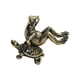 thumbnail image 4 of 2 Estatuas De Tortuga Y Rana Bonitas De Metal, Accesorios De Latón, Decoración De Regalo Para Oficina, 4 of 10