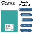 thumbnail image 2 of Paper Accents Cardstock 8.5"x 11" Muslin 73lb Caribbean Blue 25pc, 2 of 7