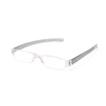 thumbnail image 4 of 3 Pairs of Portable Small Rectangle Clear Reading Glasses 3.00 With Pen Holder for Women and Men, Plastic Light Weight Readers +3.00, 4 of 5
