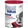 Great Value: French Roast Premium Ground Coffee, 12 Oz