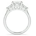 thumbnail image 3 of Pompeii Certified 2 3/4Ct Oval & Heart Shape Diamond Engagement Ring Lab Grown 14k Gold, 3 of 6
