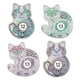 thumbnail image 5 of Diy Llavero De Diamante En Forma De Diamante Colgante Llavero Lentejuelas Decoración Conjunto De Gato Adorno De Resina Joyería Forma De Gato Material Plástico ANGGREK  Otros, 5 of 8