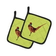thumbnail image 1 of Carolines Treasures BB7756PTHD Paire de Porte-Pots Vert Faisan Commun, 1 of 1