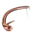 thumbnail image 2 of Rose Gold Basin Faucet Modern Bathroom Sink Mixer Tap Brass Wash basin Faucet Single Handle Single Hole Crane For Bathroom, 2 of 7