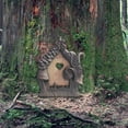 thumbnail image 3 of Kumdkd Whimsical Wooden Mushroom Door Decoration - Fairy Tale Storybook Decor for Children's Bedroom, Staircase, Garden & Home, Handcrafted Wooden Ornament, 3 of 5