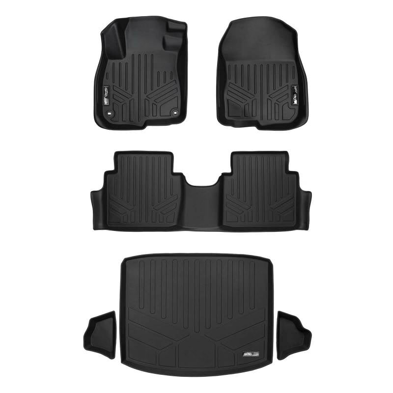 Maxliner 2017-2020 Honda CR-V Smartliner Floor Mats 2 Rows Cargo Deck ...