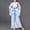 B Blue, variant on Summer School Uniform Dresses Girls Hanfu Performance Dress A-Line Princess Skirts Red Size 4-5 T
