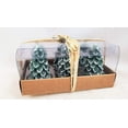thumbnail image 2 of Tag Spruce Tealight Candles Set/6 - Set Of Six Tealight Candles Inch, Wax - Christmas Holiday Tree Shape G10480, 2 of 3
