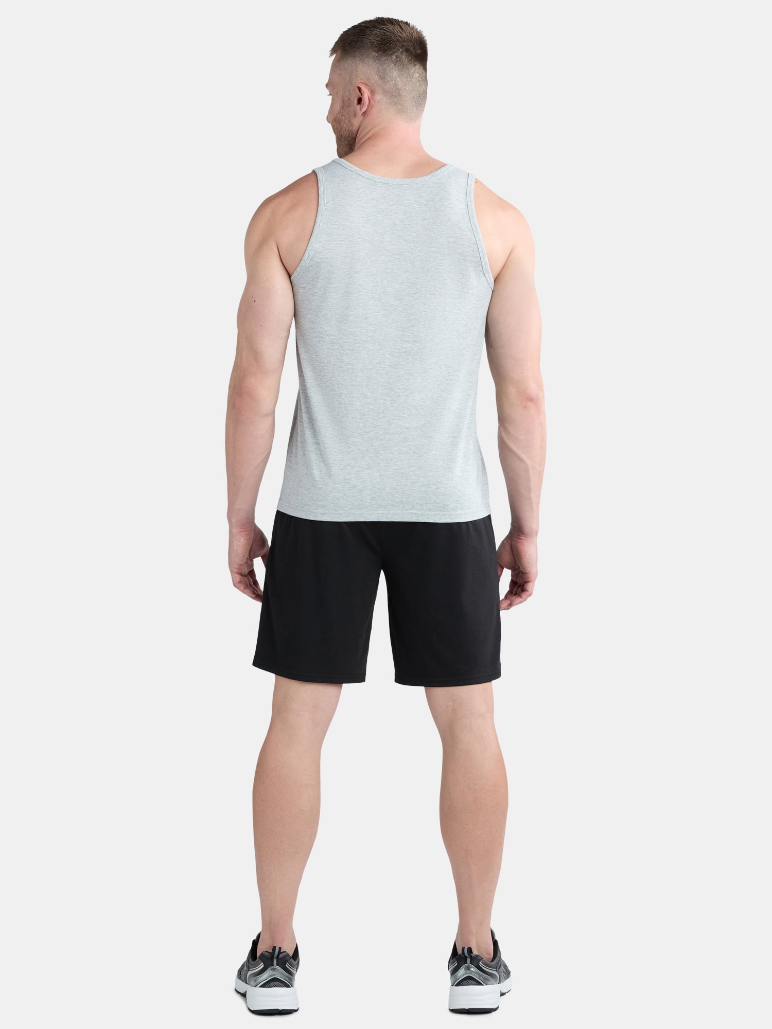 Athletic Works Men's and Men's Big & Tall Tri-Blend Tank Top, Sizes XS-4XLT