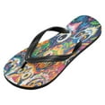 thumbnail image 2 of YAZAOOSummer Flip Flops Creatively Whimsical Owl Gathering Simple Beach Sandals, 2 of 8