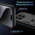 thumbnail image 3 of Shockproof Metal Ring Holder Phone Case, 3 of 4