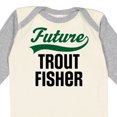 thumbnail image 4 of Inktastic Fishing Future Trout Fisher Boys or Girls Long Sleeve Baby Bodysuit, 4 of 5