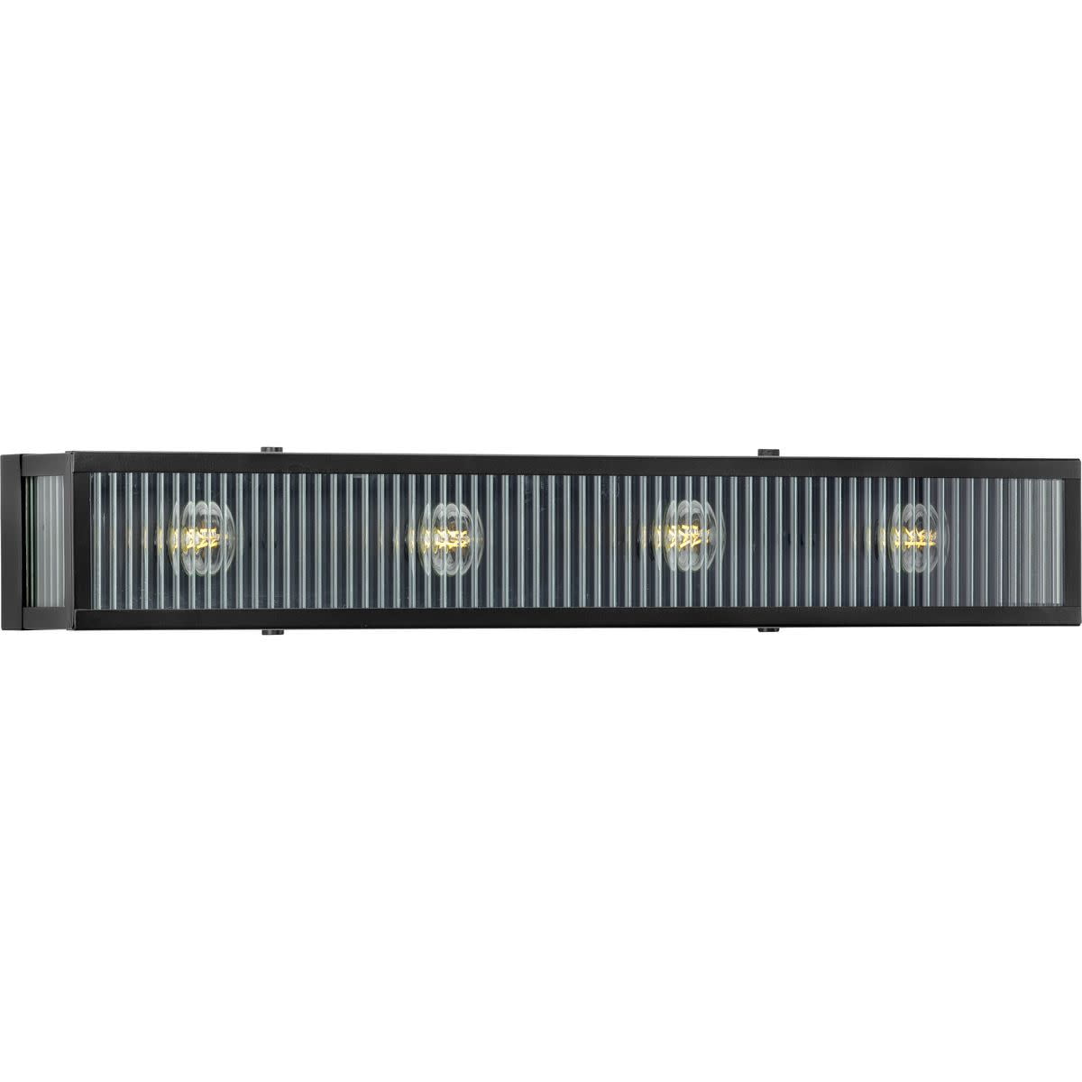 Progress Lighting P300267 Dwyer 4 Light 30" Wide Bathroom Vanity Light - Black