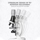 thumbnail image 3 of Muyoka Austok Microscopio para niños, kit de microscopio, juguetes de ciencia para niños, con microscopio de cuerpo de metal, caja de transporte, microscopio para niños de 3 a 5, 6, 7, 8, 9, 10, jugue Muyoka Hogar, 3 of 7