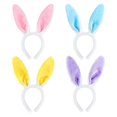 thumbnail image 5 of Children's Plush Bunny Rabbit Ears Easter Party Head Wear Colourful Headband, 5 of 5