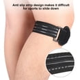 thumbnail image 4 of Sangle de Genou avec Compression Réglable pour Soutien du Tendon Rotulien Coussinet Ergonomique en Silicone Conception Antidérapante Bande de Soutien pour Genou, 4 of 8