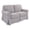 Fog Gray, variant on Scranton & Co Cottage Slipcover Loveseat in Fog Gray with Rolled Arms