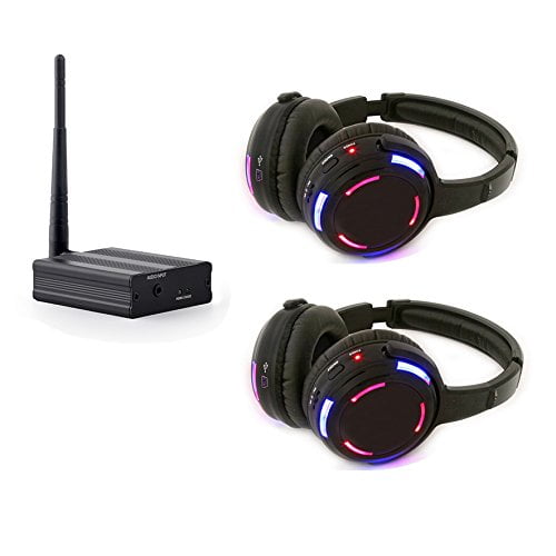 Auriculares inalámbricos AYVVPII Professional Silent Disco LED
