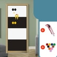 thumbnail image 4 of 4 paneles acústicos adhesivos insonorizados para puertas, paneles de absorción acústica que se pueden fijar con tachuelas, paneles acústicos de pared Negro, 4 of 7