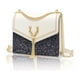 thumbnail image 1 of Bolso Pequeño De Dama Elegante Y Moda Bolsos De Hombro Blanco con negro, 1 of 3