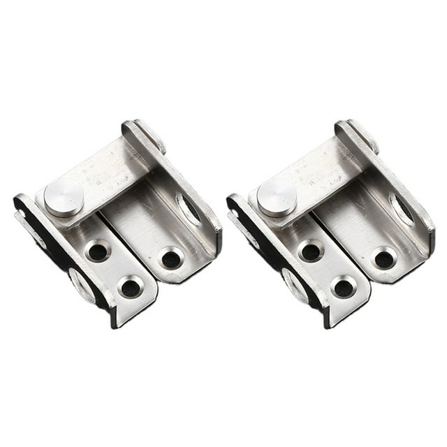 relayinert 2pack/lot Stainless Lock Latch Round And Smooth Without Burrs Beautiful Buckle (left)