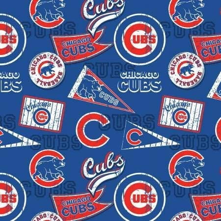 

Handmade Placemat or Table Runner Cubs Flag
