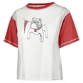 thumbnail image 2 of Women's '47 White Georgia Bulldogs Vault Premier Tilda T-Shirt, 2 of 3