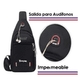 thumbnail image 4 of Pechera  Bloosom Mariconera Impermeable Mochila Cruzada Casual Band G Cafe, 4 of 4