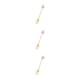 thumbnail image 5 of Advancent Dibujos animados Adorable Home Hotel Vajilla Reutilizable Lavable Mezcla Vajilla Ensalada Postre Cubiertos Donut Tenedor Rosa Type1 NO1, 5 of 6