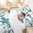 thumbnail image 5 of Manfei Cool Shark 7-Piece King Bedding,Marine Life King Bed in a Bag,Yellow Green,Reversible, 5 of 8