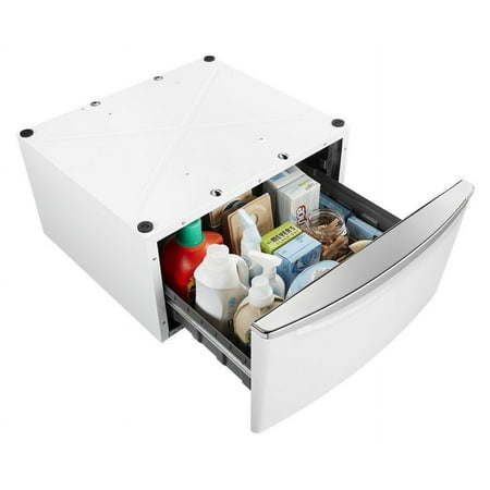 Maytag - Washer/Dryer Laundry Pedestal with Storage Drawer - White