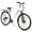 White, variant on Hiland 350W Electric Bike for Men Women, 700C Step-Through Commuter Ebike, 36V Removable Battery UL2849, 7-Speed Electric Bicycle, 20mph, Khaki