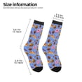 thumbnail image 2 of Naloa Fastfoods Kids Socks Unisex Kids and Toddlers' Crew Socks, ,1 Pairs, 2 of 5