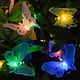 thumbnail image 5 of Bearachild 12/20 Led al aire libre Solar mariposa fibra óptica luces de hadas impermeable jardín luz Navidad cadena luz para decoración de Patio Iluminación y accesorios Solar 8 Modus 12LED Bearachild HA006385-03B, 5 of 6