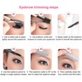 thumbnail image 4 of Eyebrow Trimmer, 3pcs Women Eyebrow Trimmer with a Safety Cover, Trim off the Excess Eyebrows Stainless Steel Blade Facial Hair Shaver Eyebrow Shaping Razor, 4 of 8