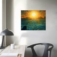 thumbnail image 3 of Nawypu Boho Minimalist Wall Art Sun Ray Boho Canvas Prints Mid Century Modern Pictures Sunrise Sunset Poster Sun And Sea Art Mid Century Modern Paintings For Wall Boho Artwork Sun Line Art, 3 of 4