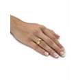 thumbnail image 3 of PalmBeach Jewelry Round and Square Cubic Zirconia 3-Piece Stackable Ring Set .62 TCW in Yellow Gold-Plated or Sterling Silver, 3 of 5