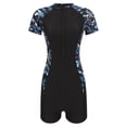 thumbnail image 4 of vastwit Womens Padded Rash Guard One Piece Swimsuit Boyleg Sports Swimwear Sun Protection Surf Black M, 4 of 7
