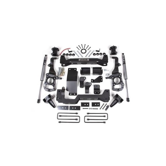 6 in. Front 5 in. Rear Suspension Lift System with Fox Shocks for 2021 Ford F150