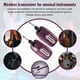 thumbnail image 5 of Inalámbrico de Guitarra Receptor de Transmisor de Guitarra Inalámbrico Recargable USB Inalámbrico de Bajo de Guitarra Eléctrica, C, 5 of 5