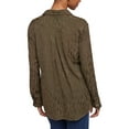 thumbnail image 2 of Bella Dahl Womens V Neck Hi Low Button-Down Top, 2 of 3