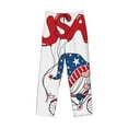 thumbnail image 4 of Disketp Gnome 4th Of July Men'S Pajama Pants - Ultra Soft Fleece Sleep And Lounge Pants (Size: S-Xxl), 4 of 9