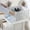 White #L, variant on Wardrobe Organizer, Foldable and Stackable Closet Rack with Plastic Drawers, Thickened Partition for Durability, Easy Push-Pull Assembly for Space Saving Home Organization
