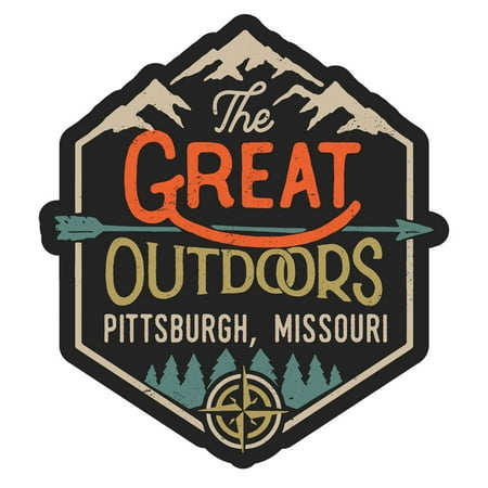 

Pittsburgh Missouri The Great Outdoors Design 2-Inch Fridge Magnet