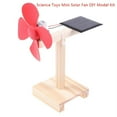 thumbnail image 1 of Science Toy Mini Solar Fan DIY Model Kit Wooden Students Physics Educational Toy, 1 of 6