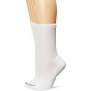 PEDS Womens Diabetic Crew Socks with Non-Binding Top and Cushion Sole 4 Pairs, Mens 6-9/Womens 7-10