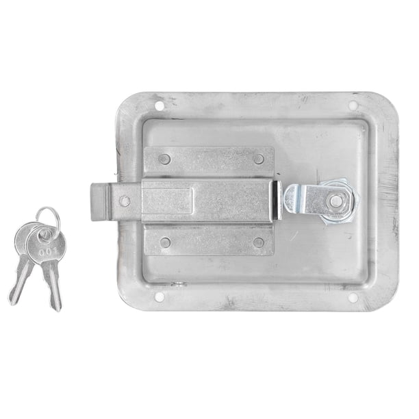 Pestillo Para Caja De Herramientas Pestillo Con Manija En T, TYFC02 Cerradura Para Caja De Herramientas Pestillo Para Caja De Herramientas De Acero Inoxidable Con 2 Llaves, Pestillo En T Cerradura Int
