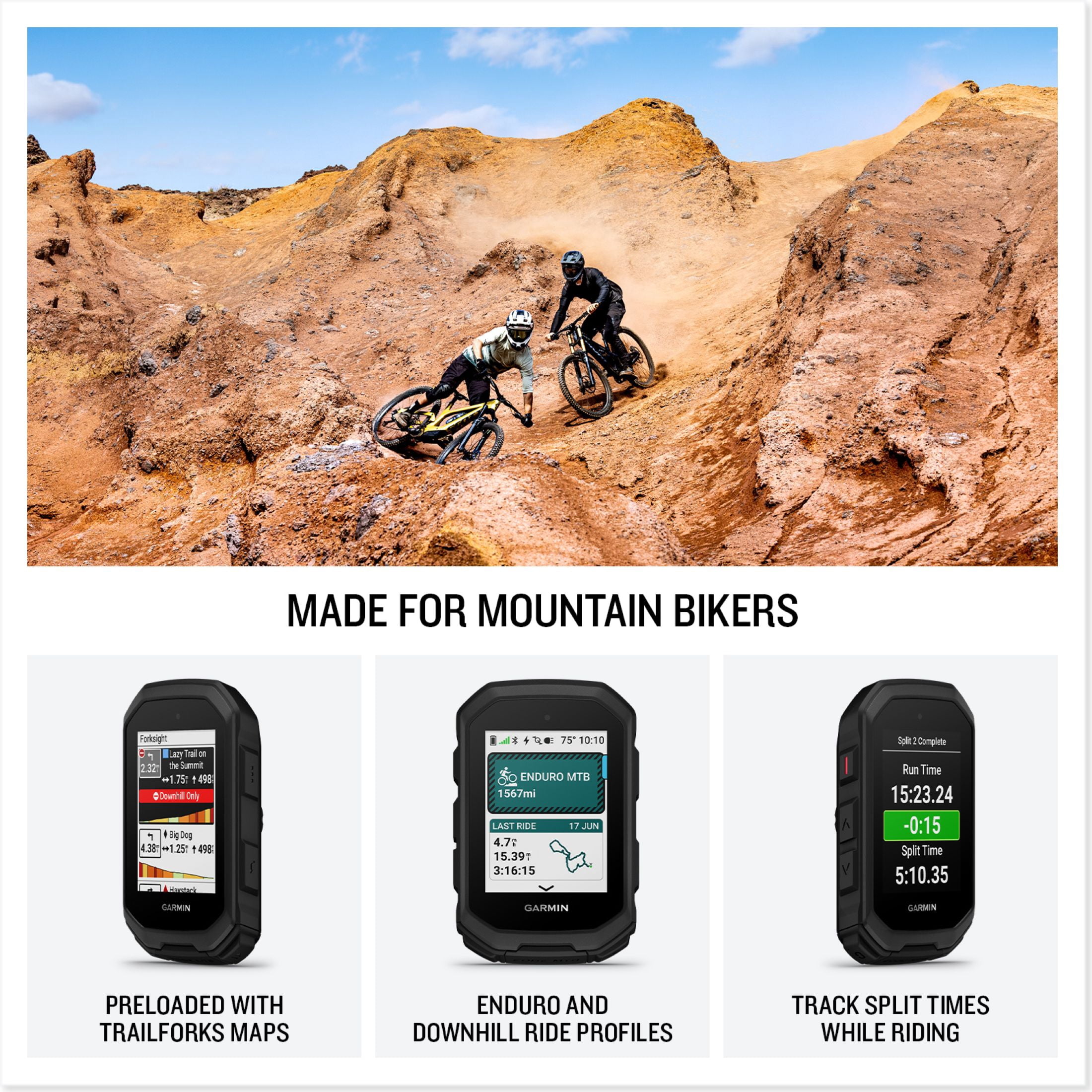 GARMIN Edge 010-02993-00 Digital Display GPS Bicycle Computer, Black