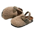 thumbnail image 2 of Unisex Children Plush Home Slippers Cute Comfy Kids Indoor Outdoor Warm Shoes, 2 of 7