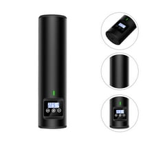 Worgeous  Electric Pump Cordless Air Compressor Portable Compressors Black